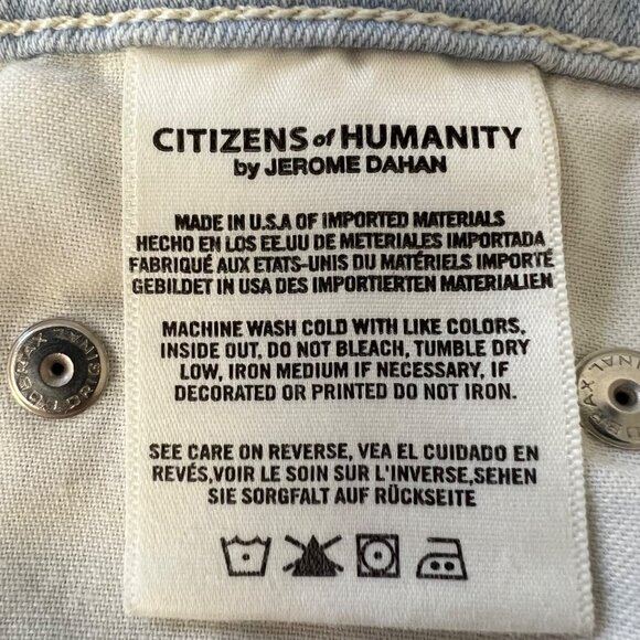 Citizens of Humanity Womens Rocket High Rise Skinny Jeans High Sierra size 32 - Picture 14 of 16